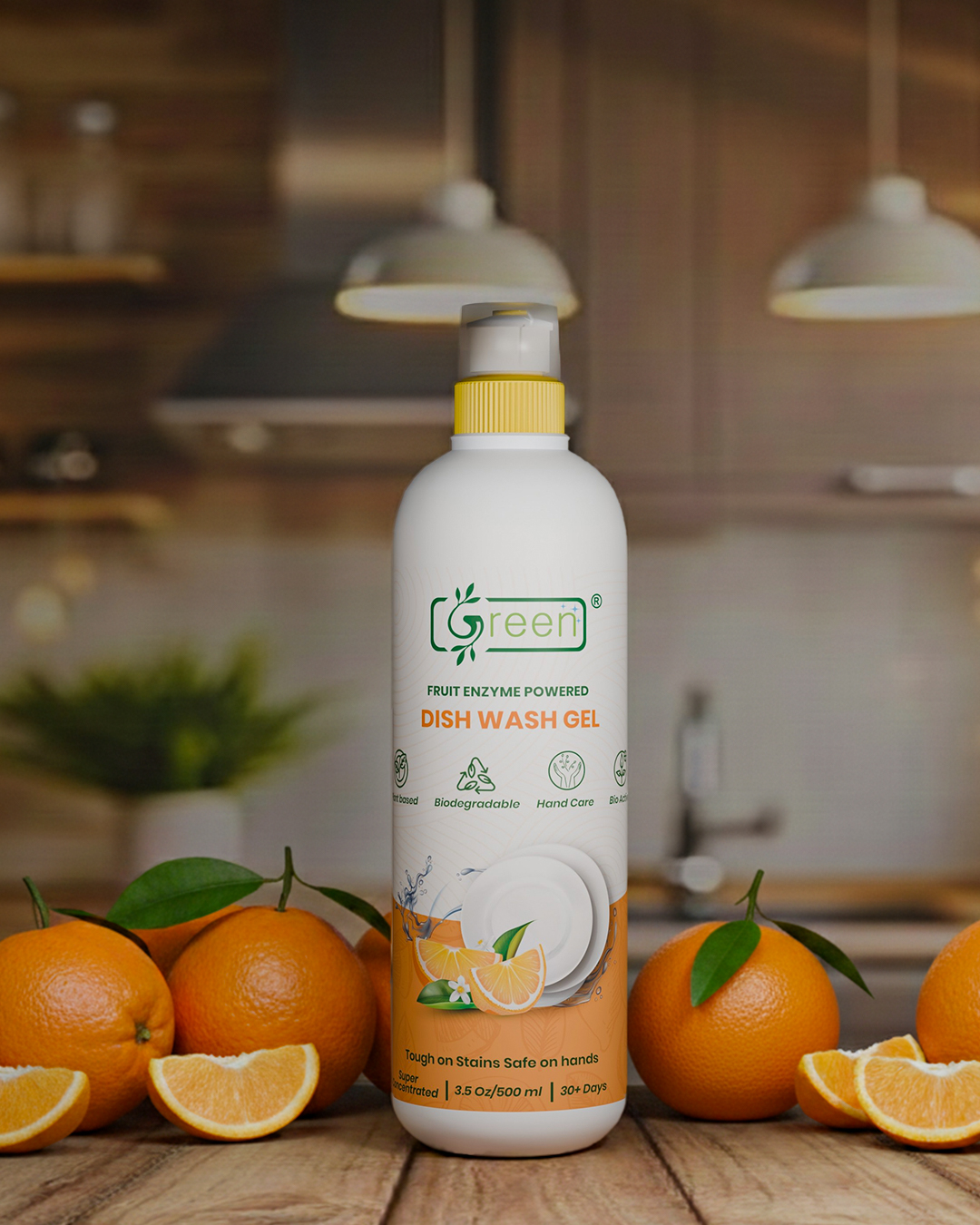 Dishwash Gel | Fruit-Enzyme Powered - 500 ml