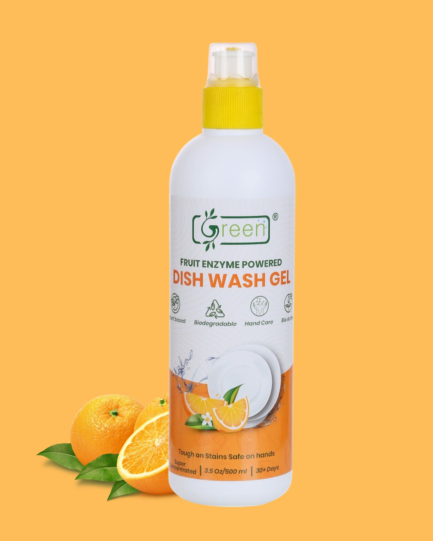 Dishwash Gel | Fruit Enzyme Powered – 500 ml