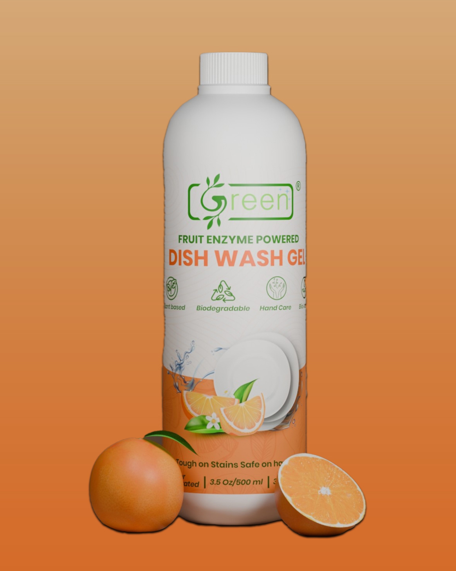 Dishwash Gel | Fruit Enzyme Powered - 500 ml