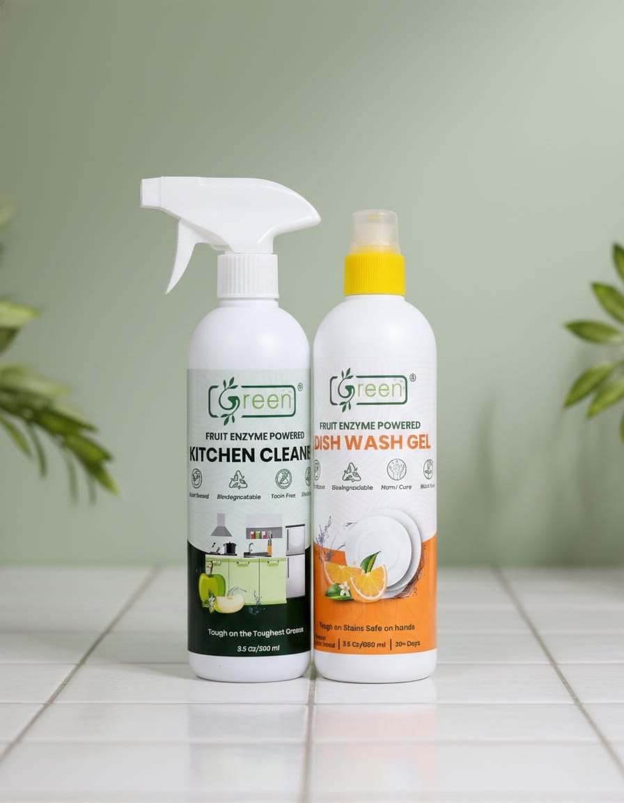 Green Natural's Kitchen Kit powerd by Fruit Enzyme